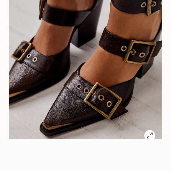 Free people Jeffrey campbell Hendrix Heels sz 6 - Picture 3 of 10